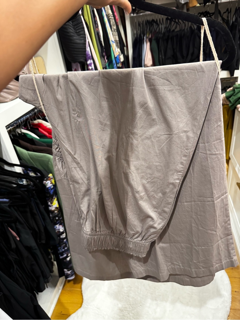 Free People Corfu Tube Top/Pant set in grey - Picture 5 of 5